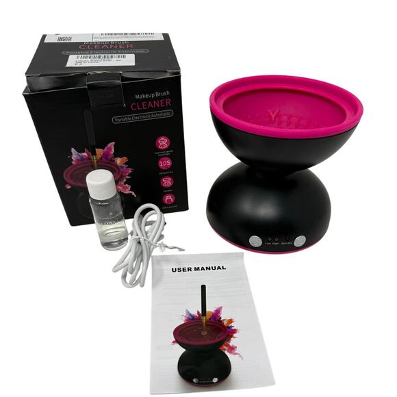 Electric Makeup Brush Cleaner Portable Automatic - Picture 1 of 2
